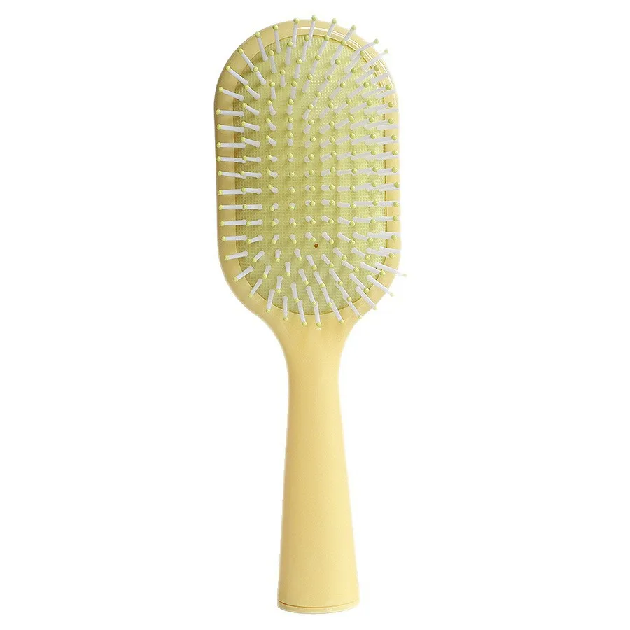 Color Air Cushion Hair Brush Large Oval Scalp Massage Comb Anti‑Static Detangling Hairbrush for Women Daily Hair Care Styling view 6