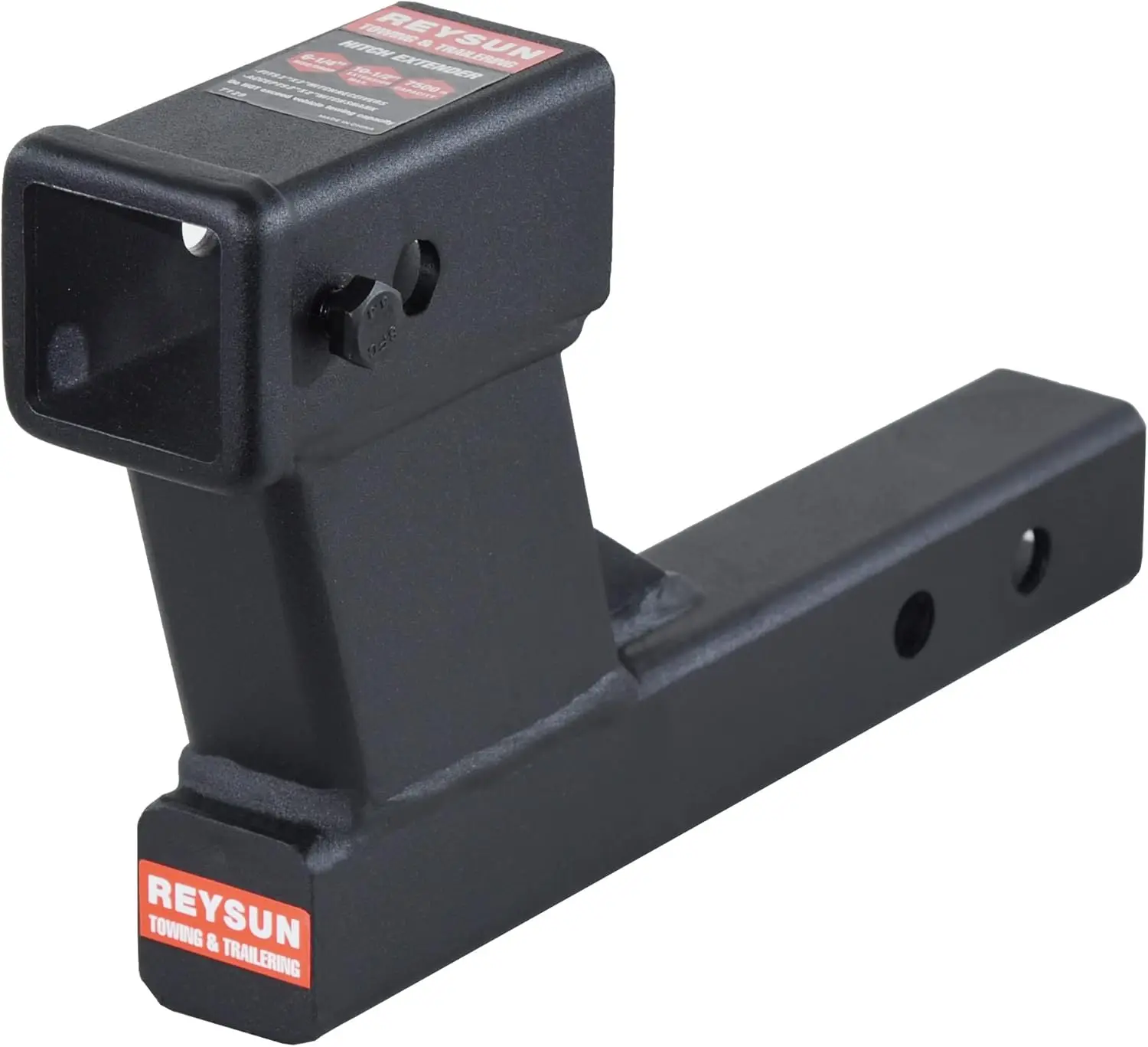 

2" Trailer Hitch Riser with 6.25" Rise/Drop, Adjustable Length, Heavy Duty for Towing Accessories