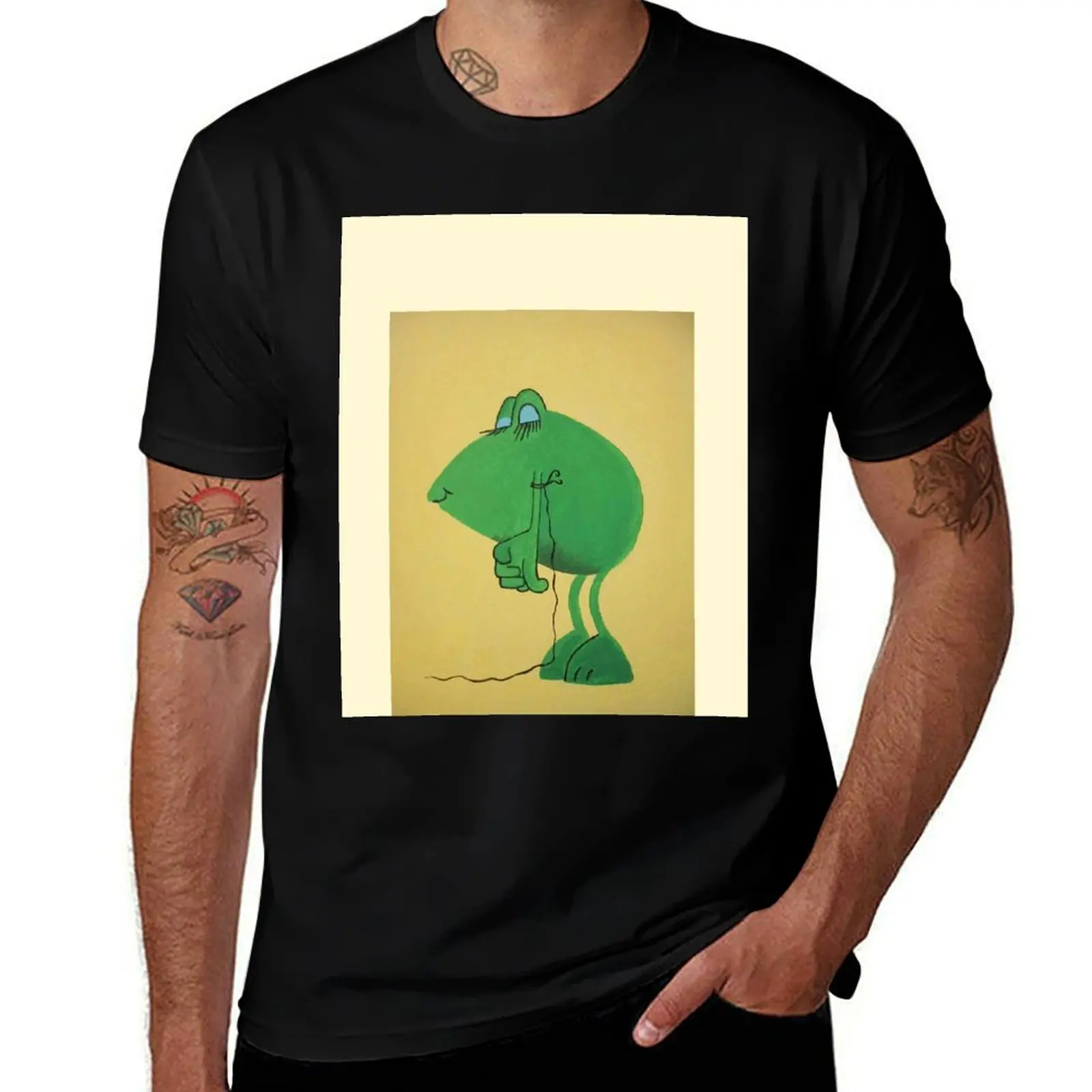 

Janosch frog T-Shirt man t shirts for men essential t shirt t shirts cotton 100% T-shirt
