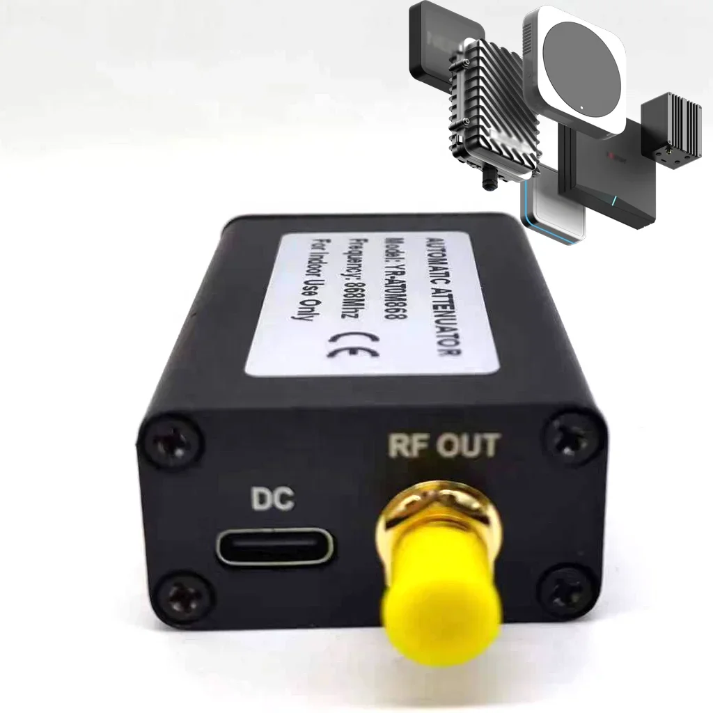 Automatic Attenuator  Low Insertion Loss for Helium Hotspot