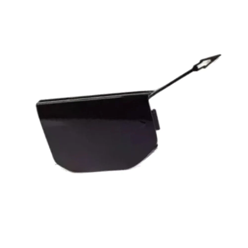 Glossy Black Cover Bumper Tow Hook Cover Bumper Glossy Black High Strength ABS Easy Installation Precise Fitment OEM Standard
