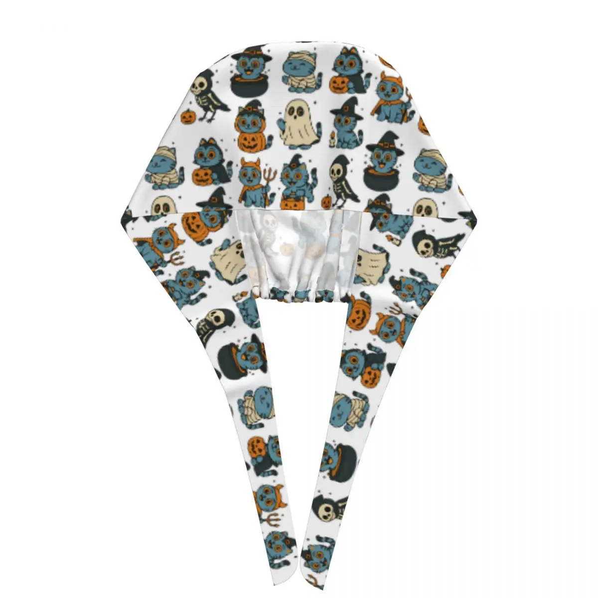 Arbeit Peeling Kappe KPop Dämon Hunter Krankenschwester Hüte Männer Frauen Halloween Casual Medizinische Hut Einstellbare Bandage Krawatte Zurück Arbeits Kappe