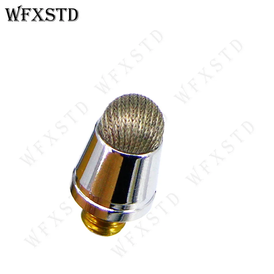 100* Fiber Stylus Pen Head Mesh Capacitance Tip For Android Apple Touchscreen Conductive Cloth Head Touch Universal Replace Part