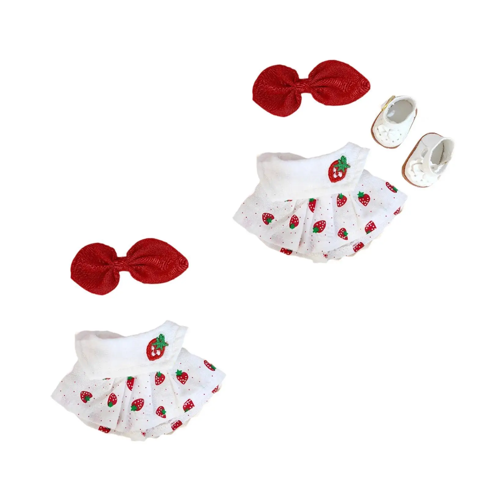 Mini vêtements beurre doux pour filles, vêtements beurre bricolage, accessoires confortables, olympiques cadeaux pour enfants de 5 à 7 et 8 à 10 ans, 6 po