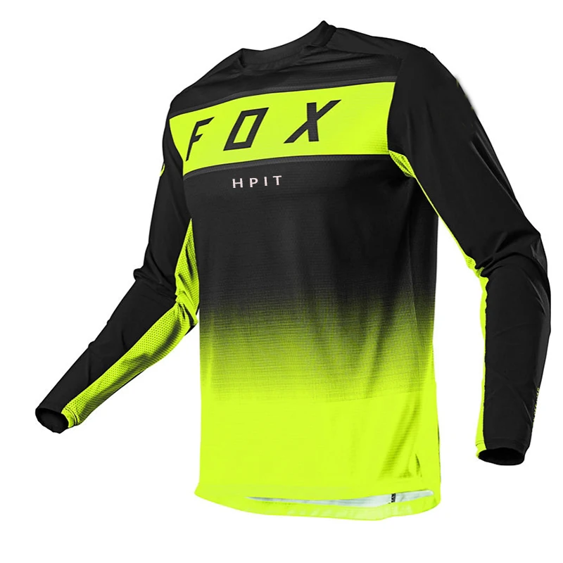 

2020 Men's Downhill Jerseys Hpit Fox Mountain Bike MTB Shirts Offroad DH Motorcycle Jersey Motocross Sportwear Clothing Bike