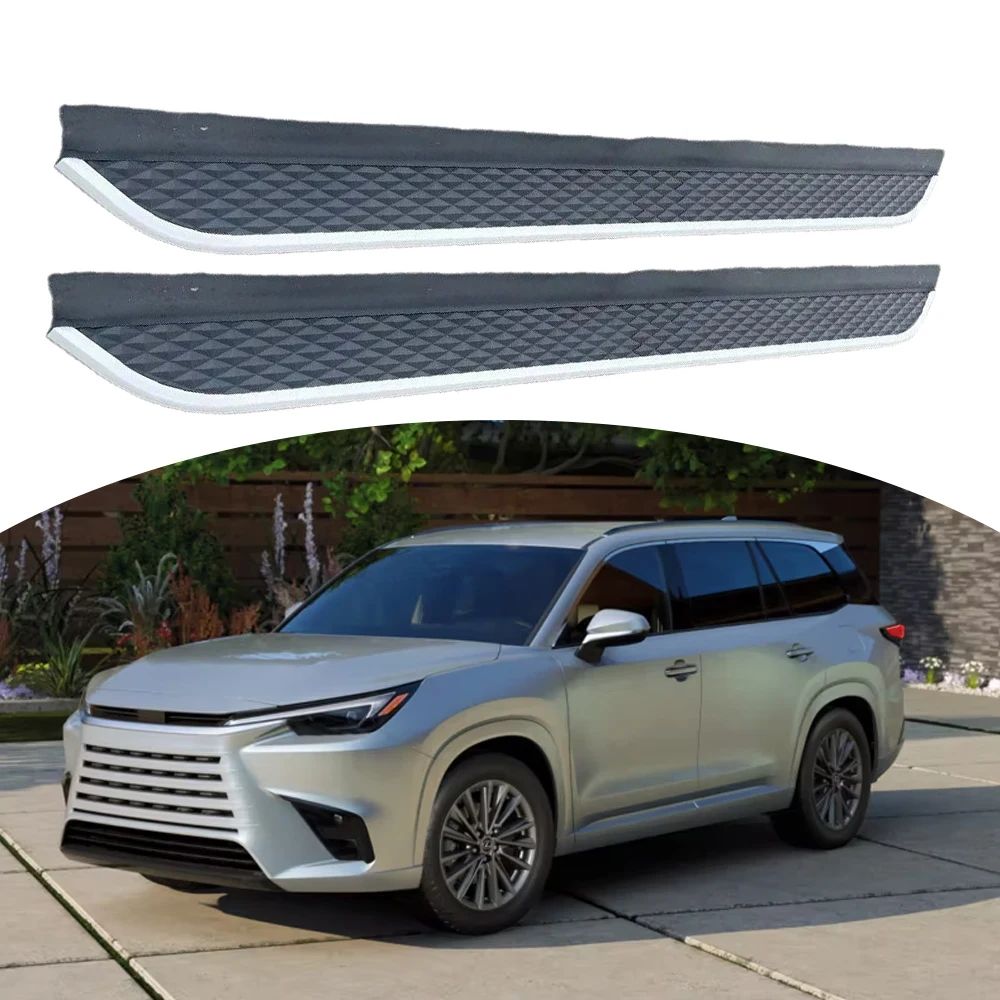 Running Board Side Step nerf bar Pedal Protector fits for All New Lexus TX 2024 Side Step Rail Board 2 pcs