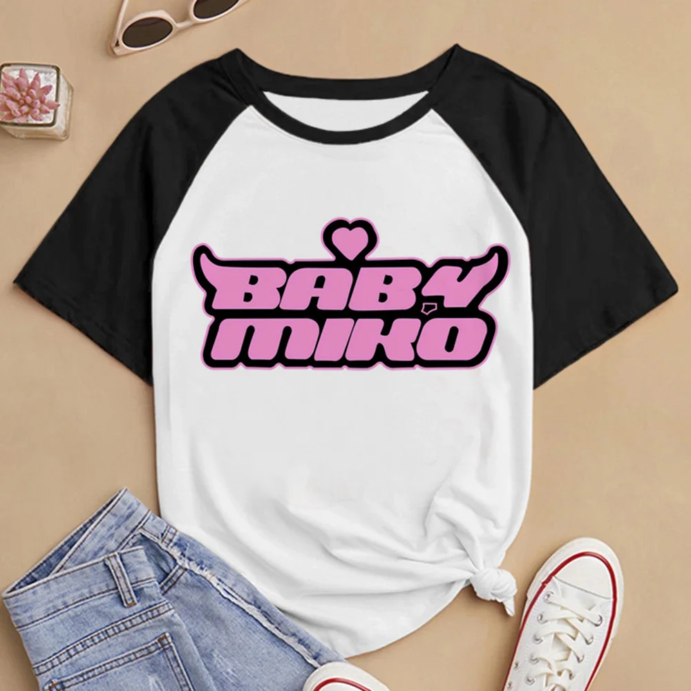 

Young Miko t-shirts women manga tshirt female Japanese streetwear anime clothes