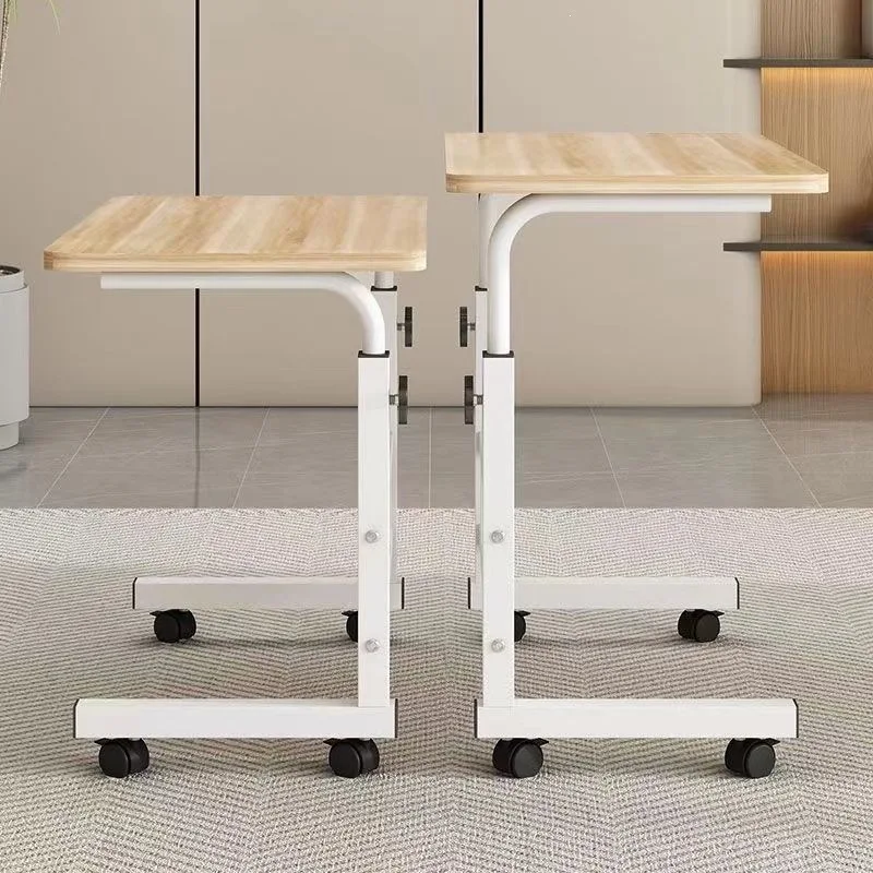 Movable table Lifting computer table Simple student desk Bedroom Dormitory household lazy small table