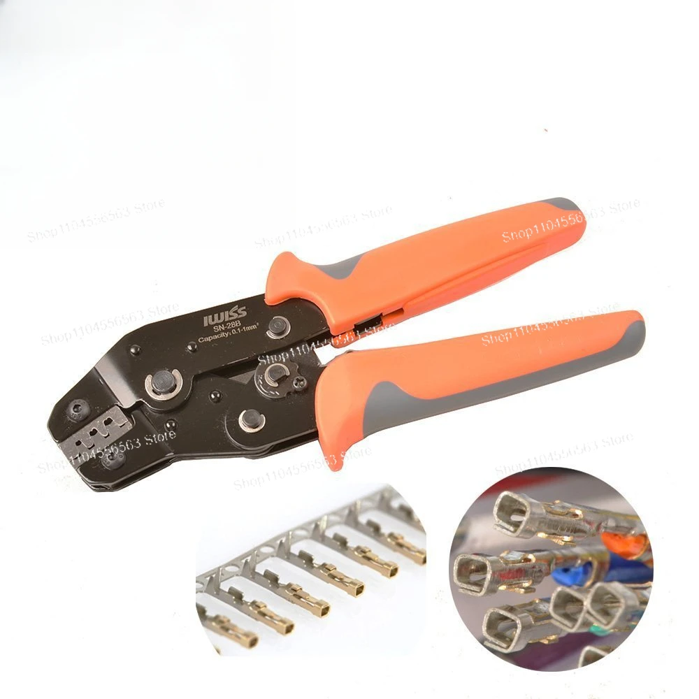 

SN-28B ratchet crimping pliers DuPont 5557 plug spring terminal wire harness crimping pliers