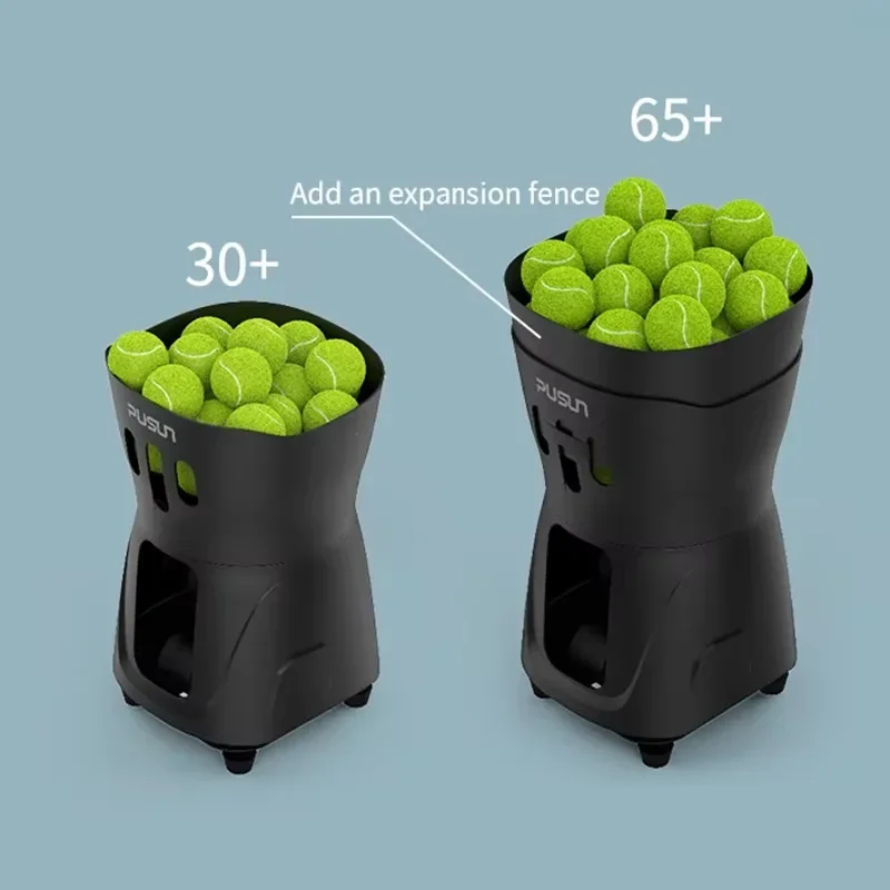 PT-MINI PRO 2024 New Arrival PUSUN Tennis Ball Machine  Tennis Ball  er  With App/Remote Control