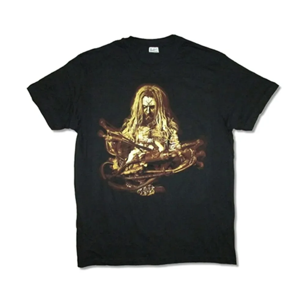 

Men's Rob Zombie Parts 2016 Tour T-shirt Small Black
