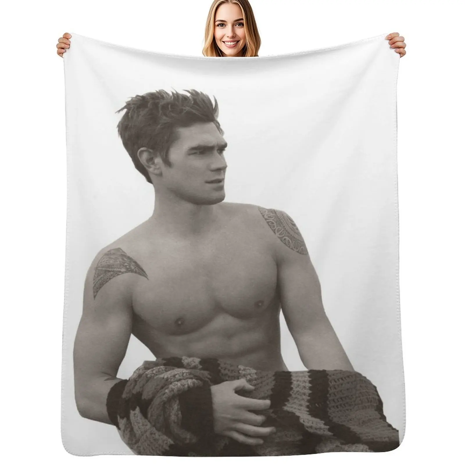 Kj Apa Throw Blanke… - image