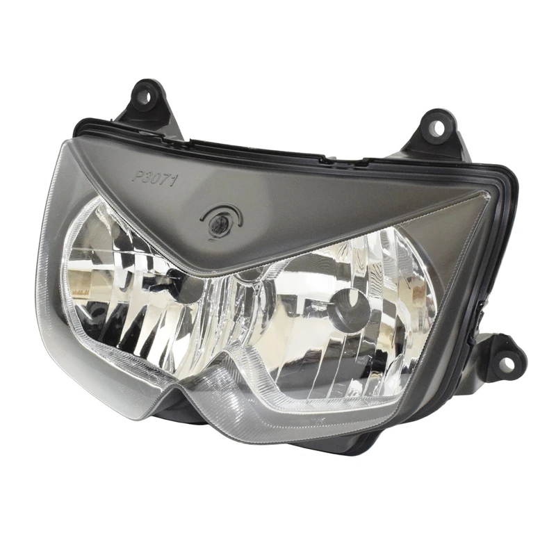 WAASE Front Headlight Headlamp Head Light Lamp Assembly Housing Case For KAWASAKI Ninja 650R EX650 ER6F ER-6F 2006 2007 2008