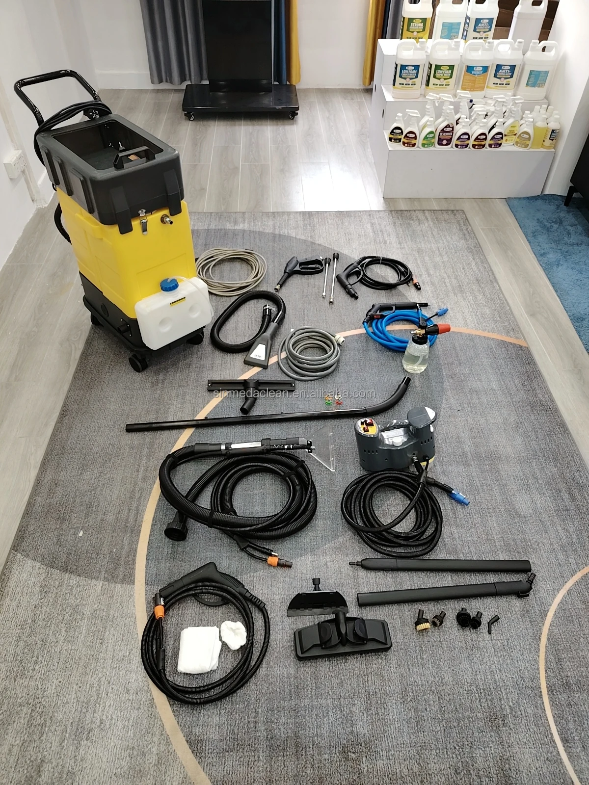 E-24SGP Electric Car Wash Machine New Carpet Vacuum Washer for Carpets Furniture-Multifunctional Water Cleaning Solution