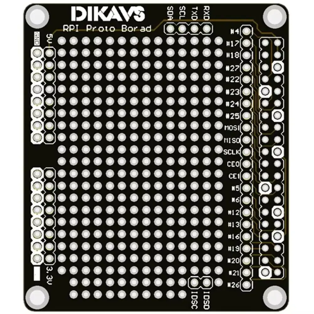 Prototypowa płytka prototypowa Prototypowa płytka rozszerzająca Prototypowa płytka drukowana dla Rasberry Pi 4B 3B