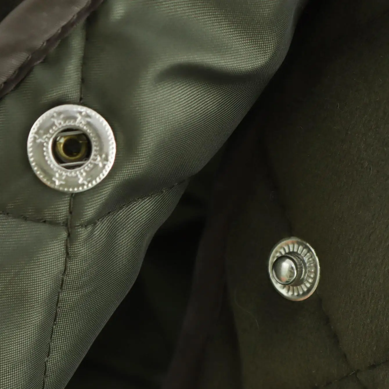 KASLEAD New Women's Faion Street Sle Quilted Cotton Jaet Collared Velvet Surface All-Match Winter Outerwear Coat