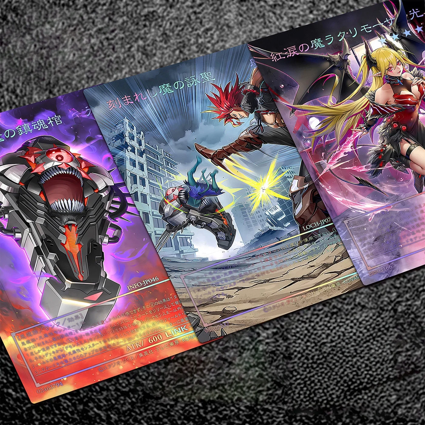 Yu-Gi-Oh! Fiendsmith's Requiem Diy Laser Embossed Card Lacrima The Crimson Tears Georgius Swordman of The Ice Barrier Game Card