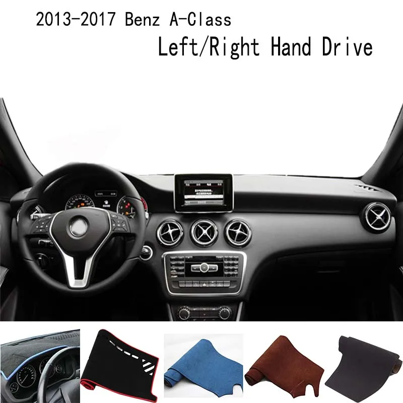 For 2013-2017 Mercedes-Benz A-Class W169 A200 A205 Accessories Dashboard Cover Instrument Panel Dash Mat Dashmat Protective Pad