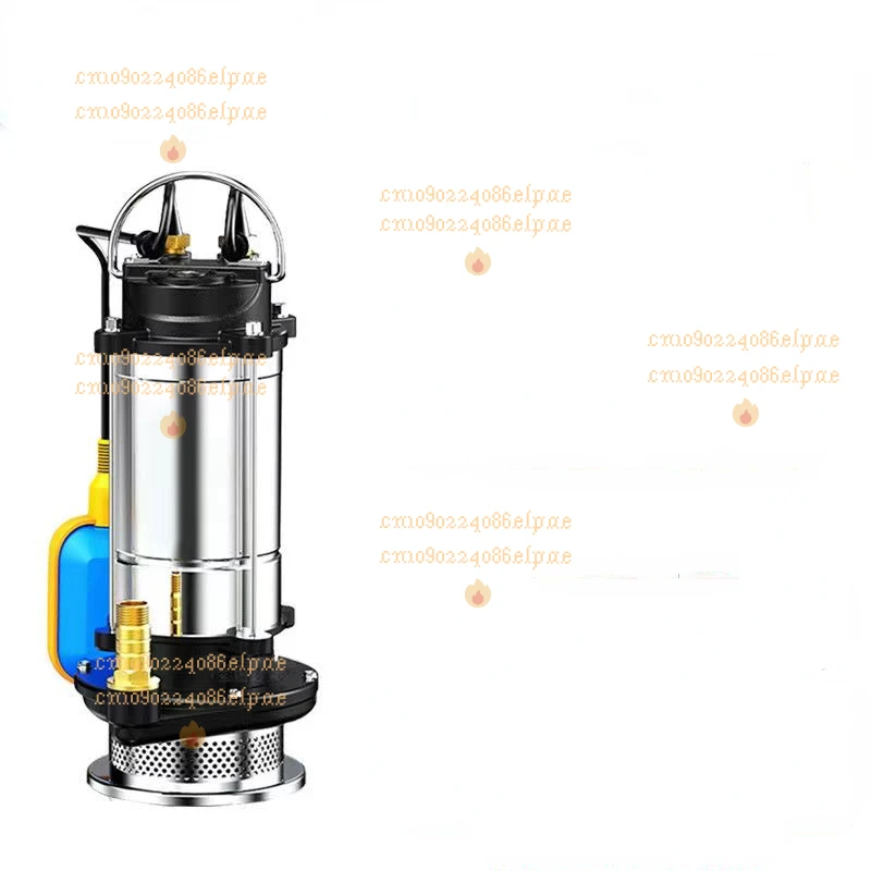 

Погружной насос из нержавеющей стали 220 В для сельского хозяйства, для сточных вод, дренажа, ирригации, подводный самовсасывающий насос поплавкового типа