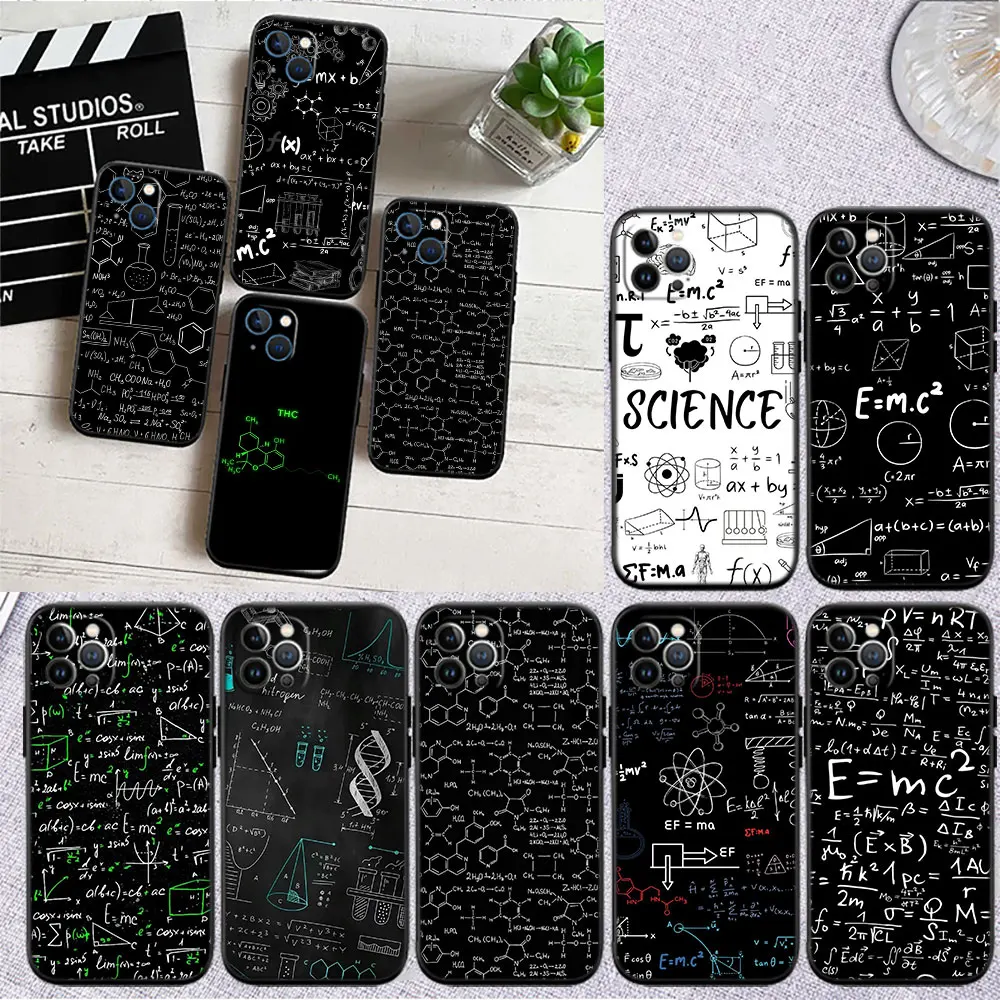 OH18 Chemical Maths Equation Formula Case for Samsung A11 A12 A13 A15 A52S A53 A55 A56 A70 A71 A72 A73 F06 F16 F56 S10 Plus S10e