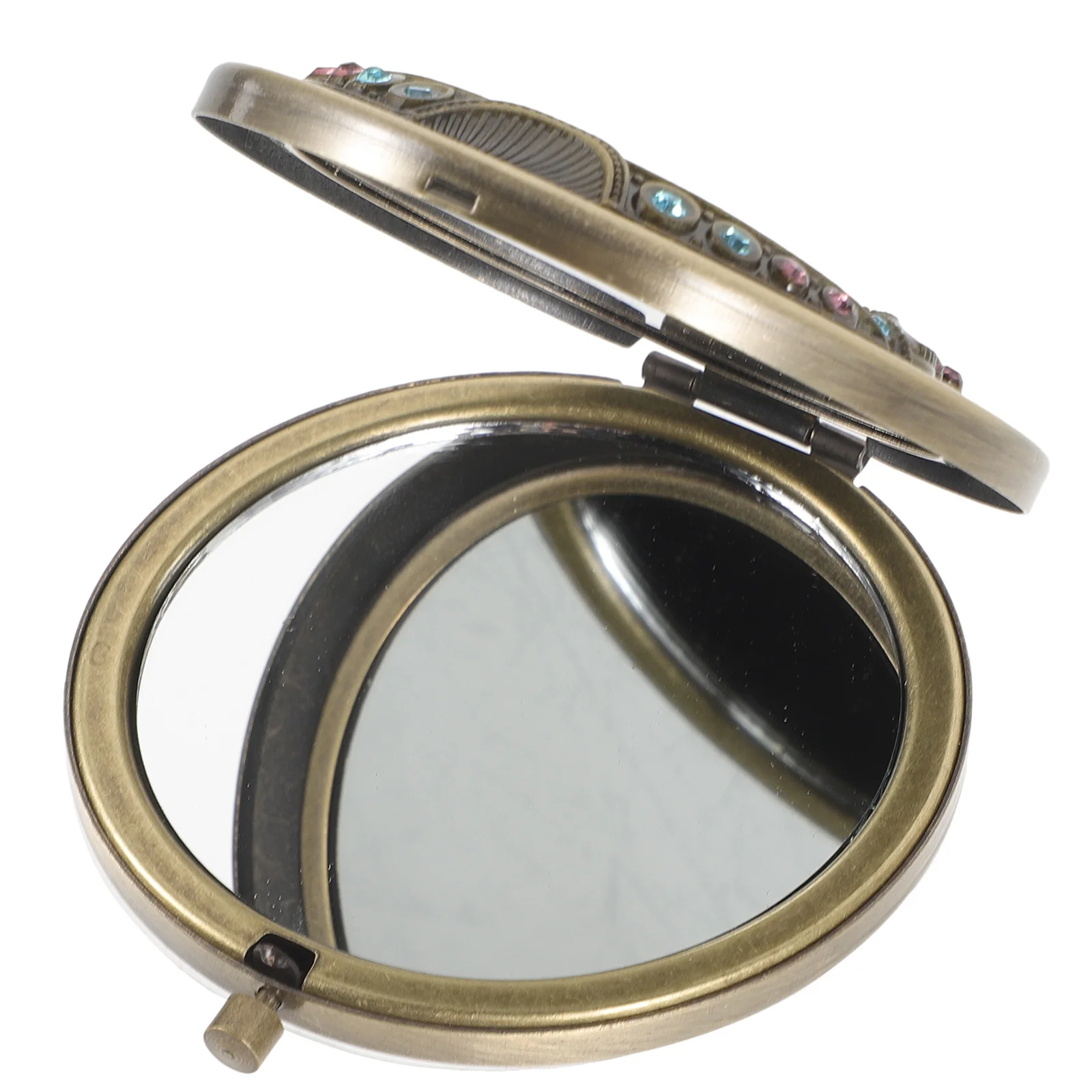 Compact Folding Mirror for Women Portable Pocket Mirror Lightweight Travel Size Ideal Gift for Her Daily Use and on-The-Go