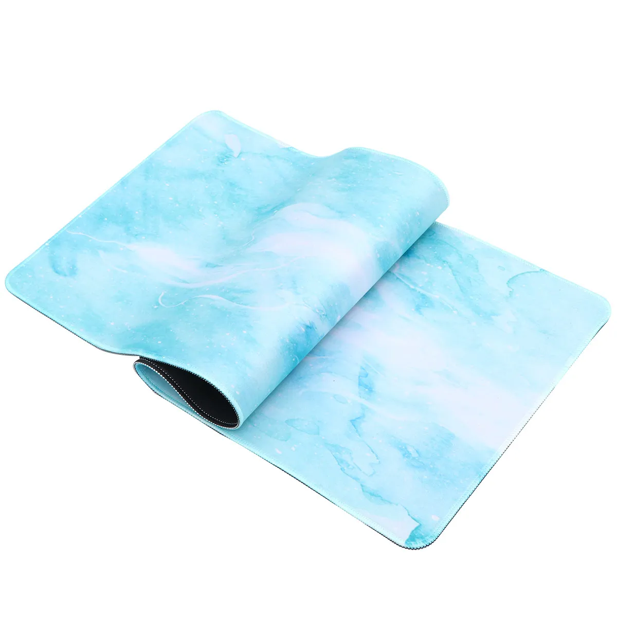 Marble Design Mouse Pad 80x30x0.2cm Premium Material Anti Slip Bottom Comfortable Smooth Surface for Gamers Designers Office
