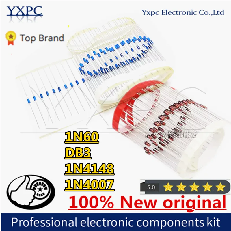 100Pcs 1N60 DB3 1N4…
