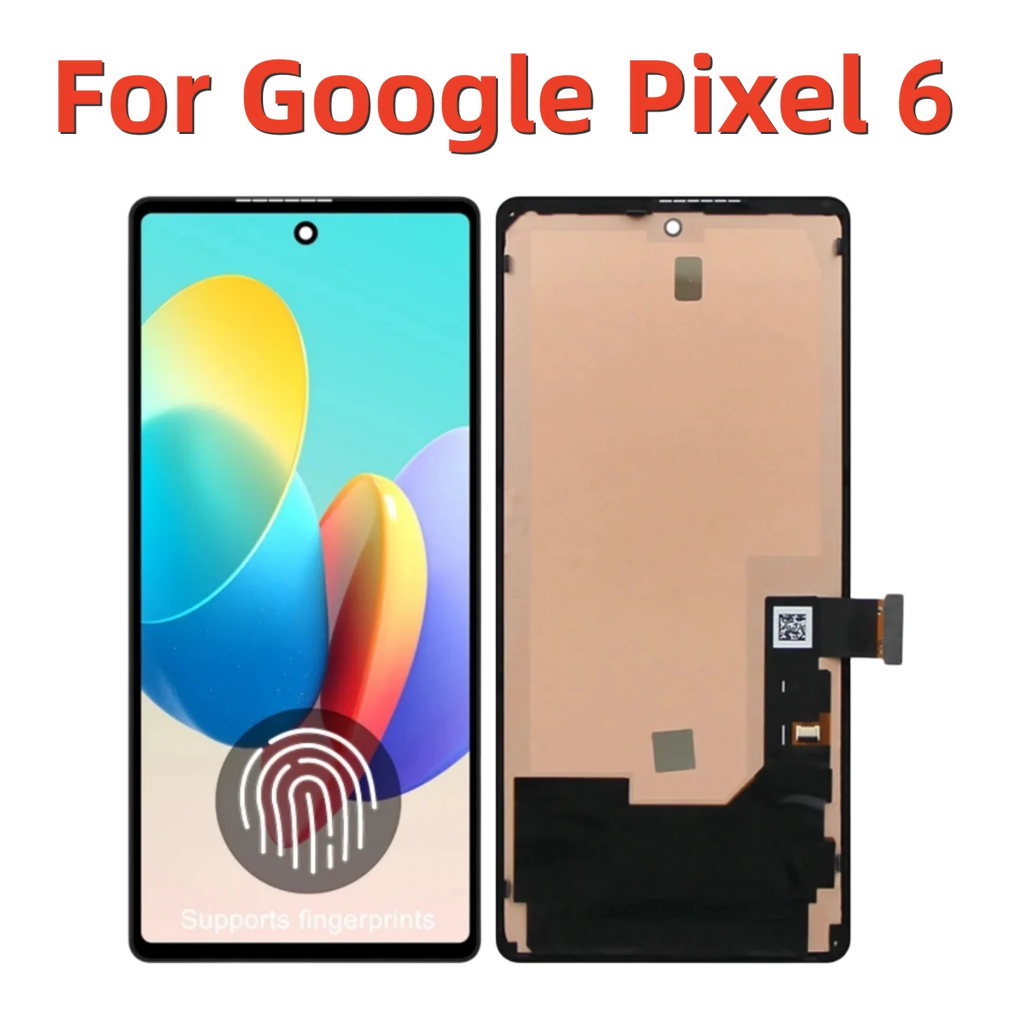 

6.4" Screen For Google Pixel 6 GB7N6 G9S9B16 G9S9B GR1YH Lcd Display Digital Touch Screen with Frame Assembly Replacement