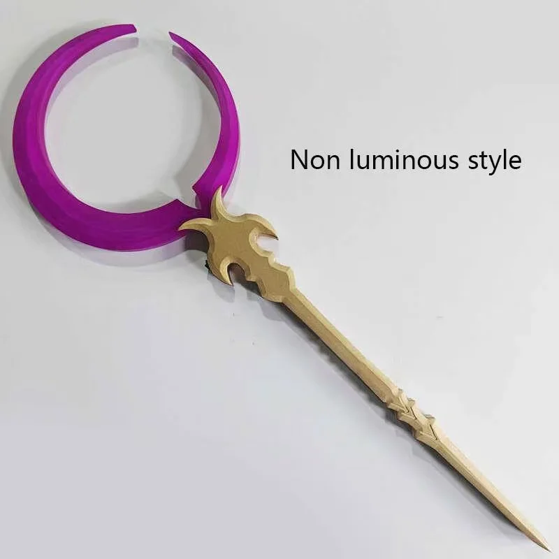 Flamme Reaver Cosplay Leuchtendes Schwert und Mondstock Waffe Spiel Honkai Star Rail Phainon Cosplay Prop Halloween Party Zubehör