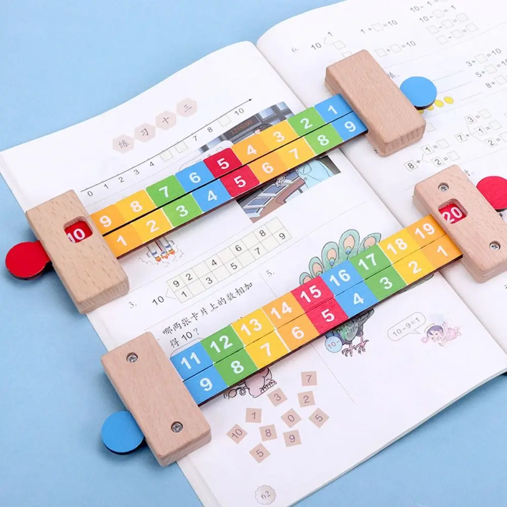 Math For Kids Early Education Math Arithmetic Teaching Addition Ruler Digital Resolution Ruler Mathematics Decomposition Ruler