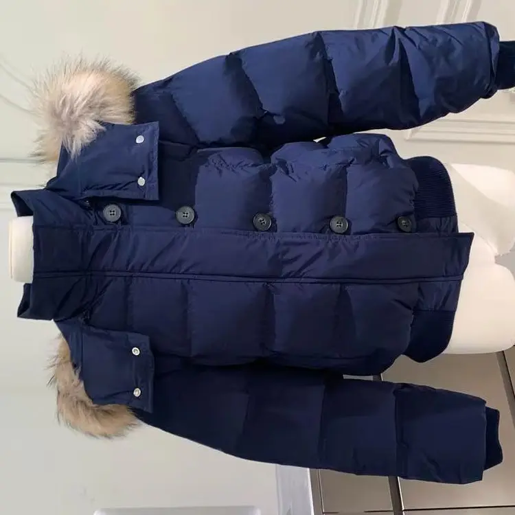 

Women Outerwear Thick Cotton Padded Slim Short Coat Autumn Winter Fur Hooded Jacket Female Cropped Puffer Bubble Coat Clothes