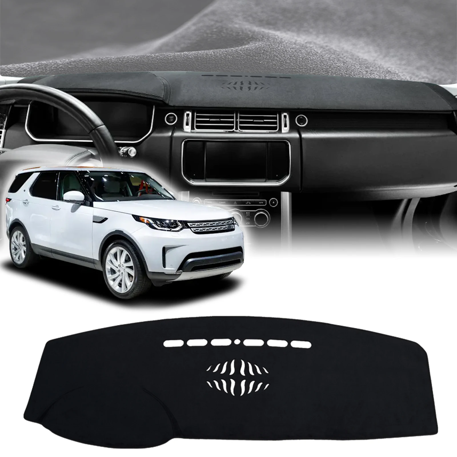 

fit for Land Rover Discovery 5 LR5 2017 2018-2022 Car Dashmat DashMat Sunshade Dashboard Cover Pad Protective Carpet Accessories