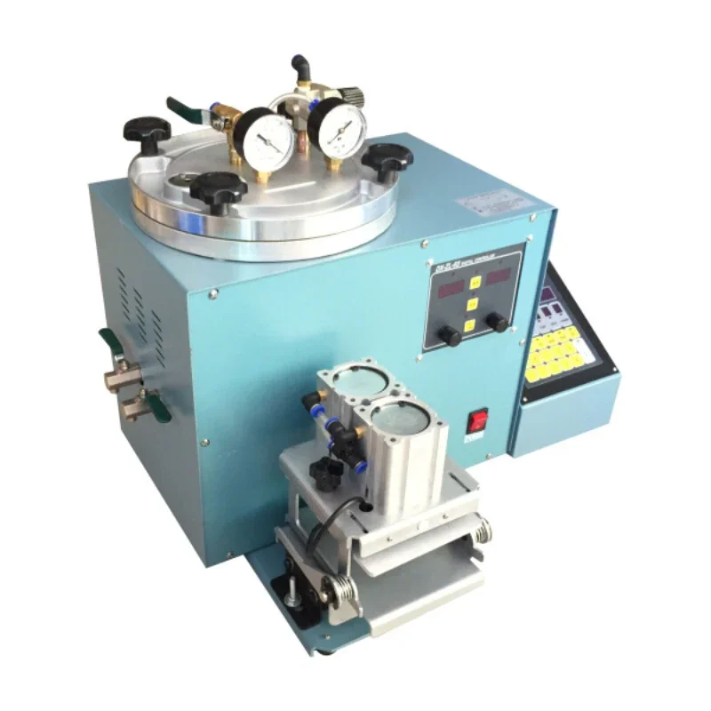 

Type Digital Vacuum Wax Injector With Double Clamp And Vacuum Pump Jewellery Casting Machine Wax Casting Tools