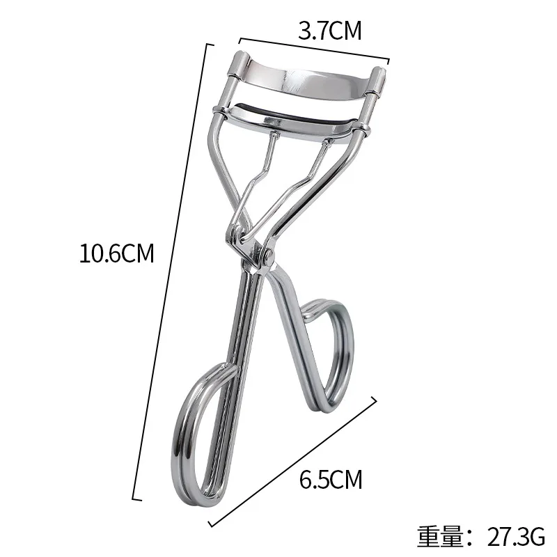 أداة تجعيد الرموش الوردية للمبتدئين مع مشط، أداة توزيع الرموش الصناعية المحمولة وأداة مكياج لتجعيد الرموش بزاوية واسعة #5