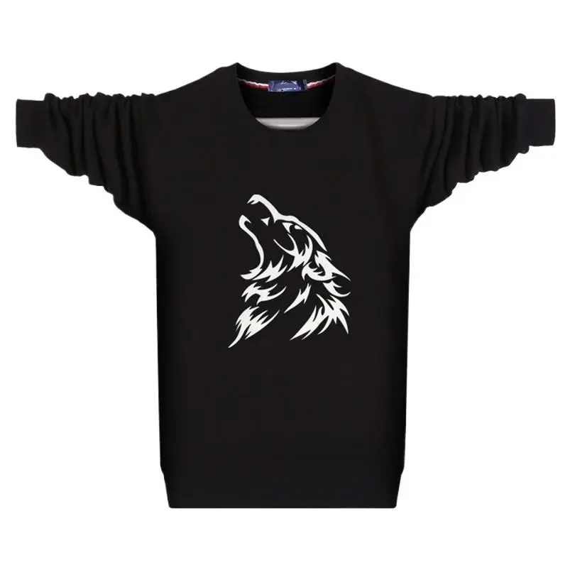 

Autumn Men Print Sweatshirts Casual Streetwear Cotton Pullover Sweatshirt Winter Thicken Warm High Quality Male/Female Clothing