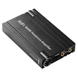 HIFI headphone amplifier Portable Hifi Earphone Amp With Bass Volume Control For MP3/MP4/Phones/Digital Player Durable