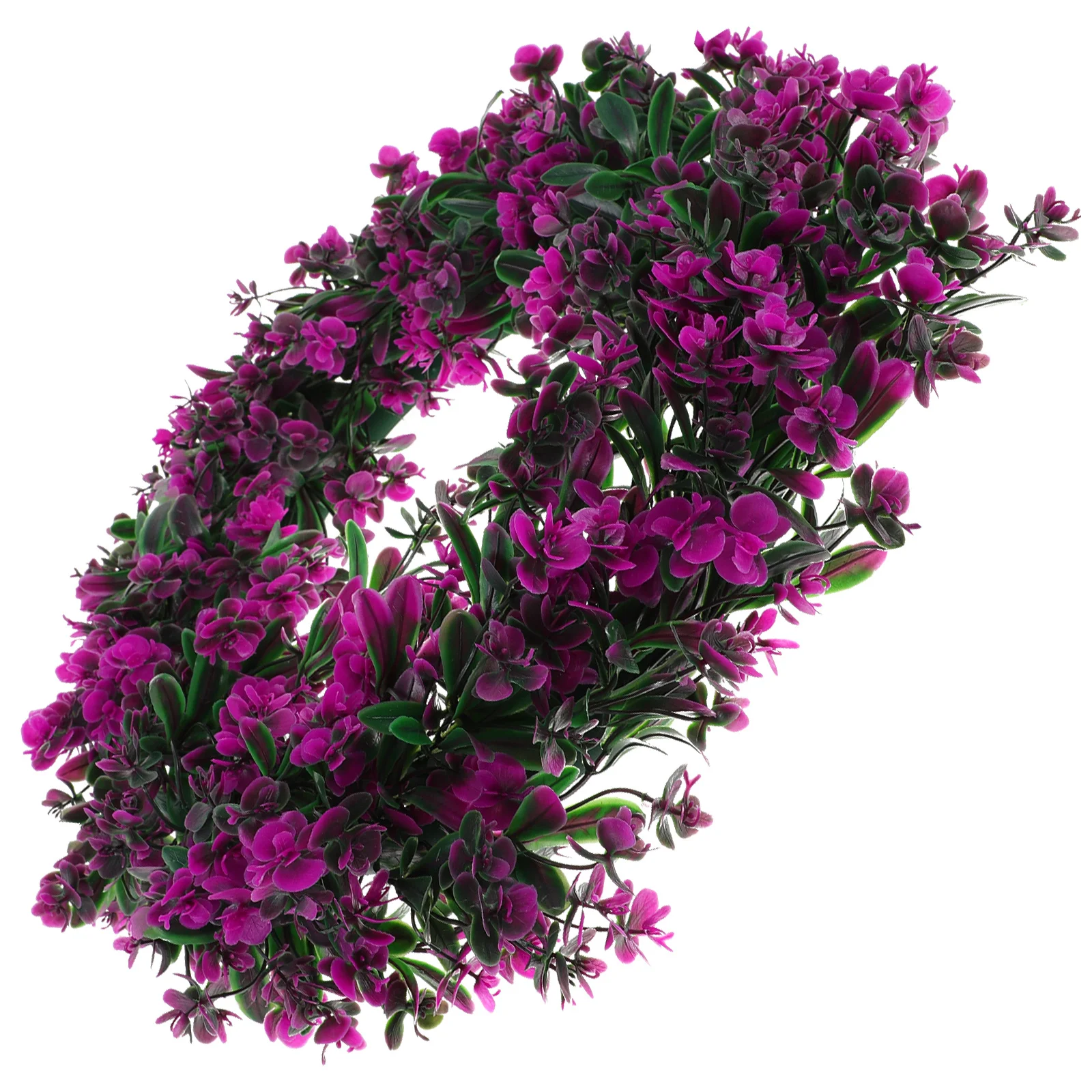 

Simulation Phalaenopsis Artificial Floral Wreath Hanging Front Door Welcome Decor Spring Wreath Fake Plant Hanging Ornament