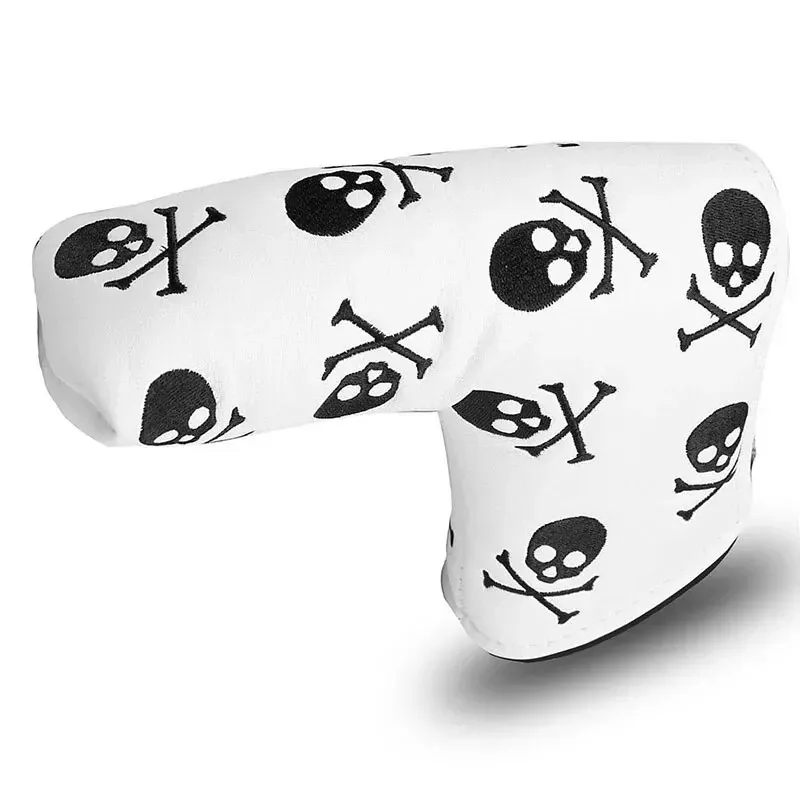 Golf Putter Head Cover, Blade Club PU lederen beschermer, universele pasvorm voor alle putters en golfers, verkrijgbaar in zwart en wit