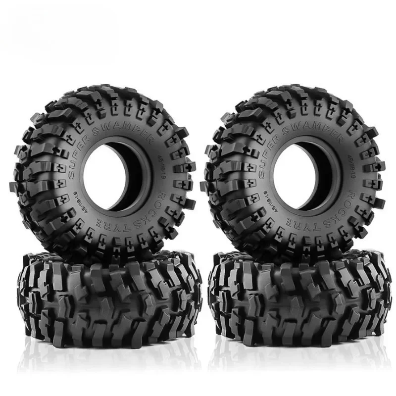 

4pcs 1.9 in Wheel Tires for 1/10 TRX4 TRX6 SCX10 SCX10 II 90046 SCX10 III AXI03007 Gen7/8 D90 VS4-10 RC Crawler Car