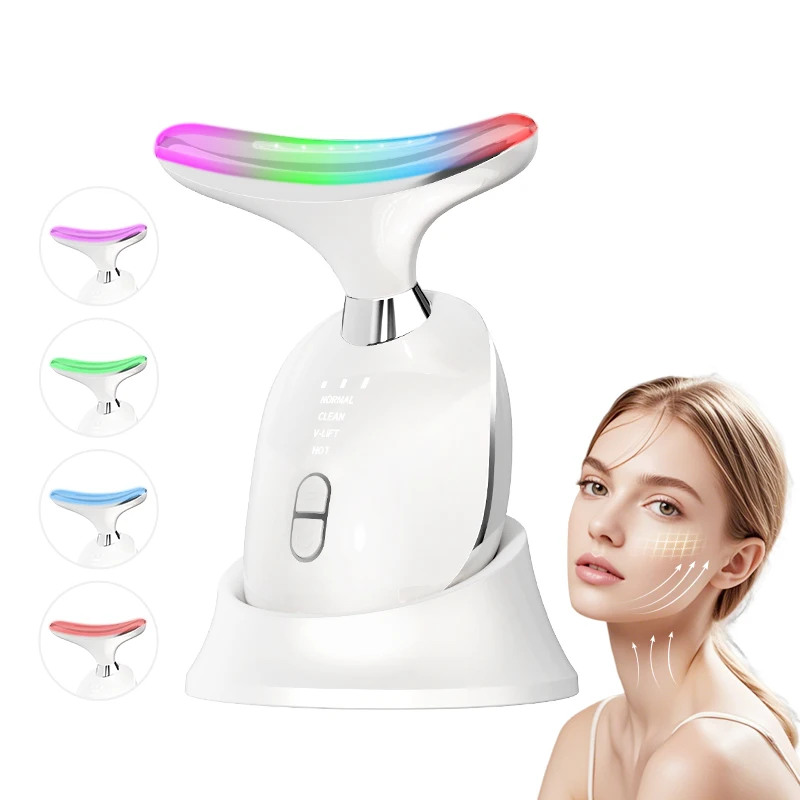 

New Portable Face Lift Device Facials Sculpting Skin Tightening Wrinkle Remover Face & Neck Lifting Massager with 4 Color