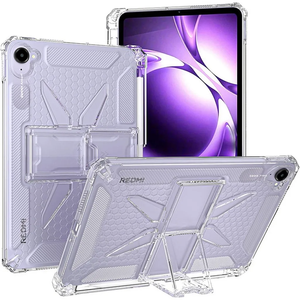 

Shockproof Case for Xiaomi Pad Mini 2025 8.8 inch– Clear TPU Cover with Kickstand,Protective Shell Redmi K Pad (2025) 8.8"