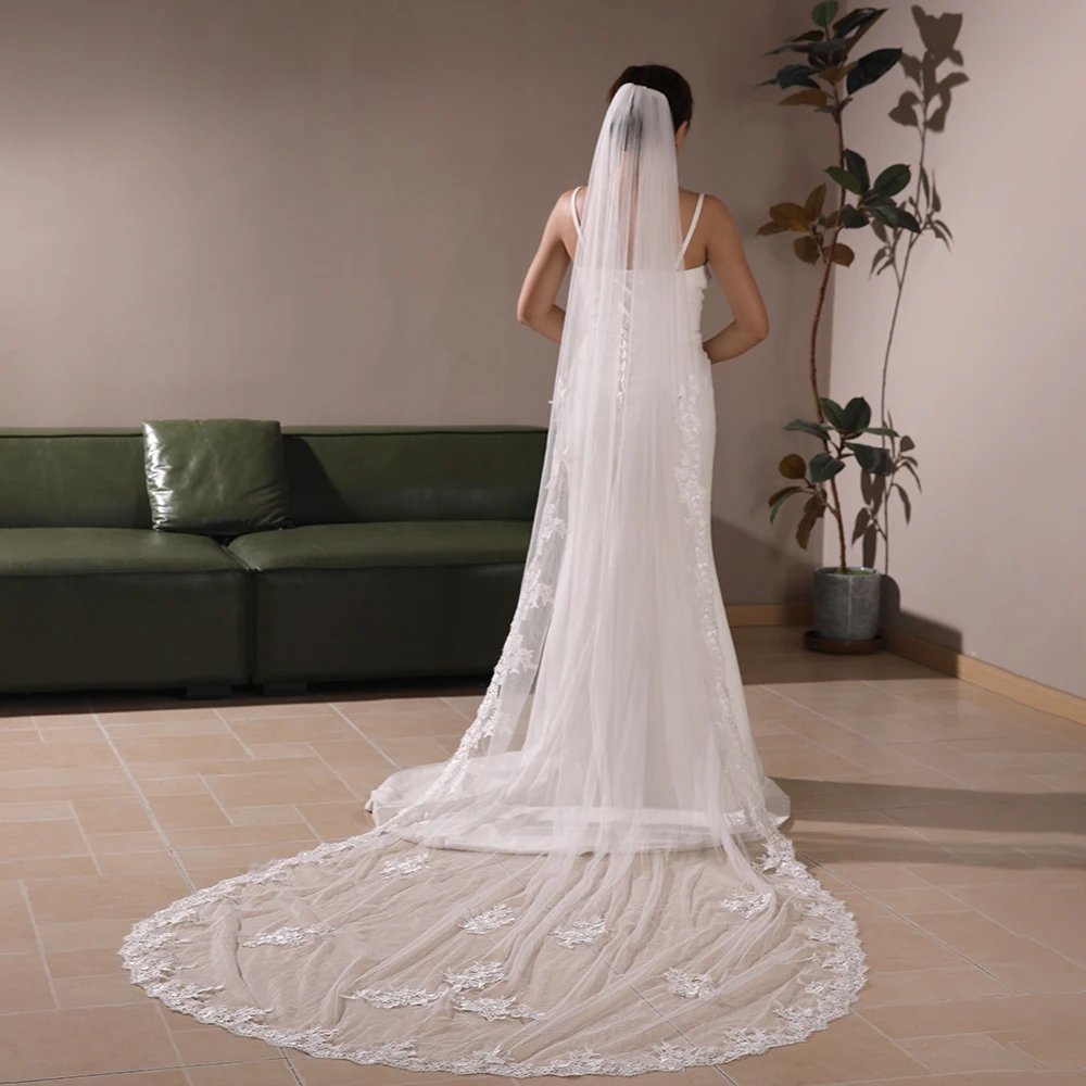 long-train-bride-veil-wedding-bride-accessory-lace-flower-fashion-bride-dress-accessory-with-hair-comb