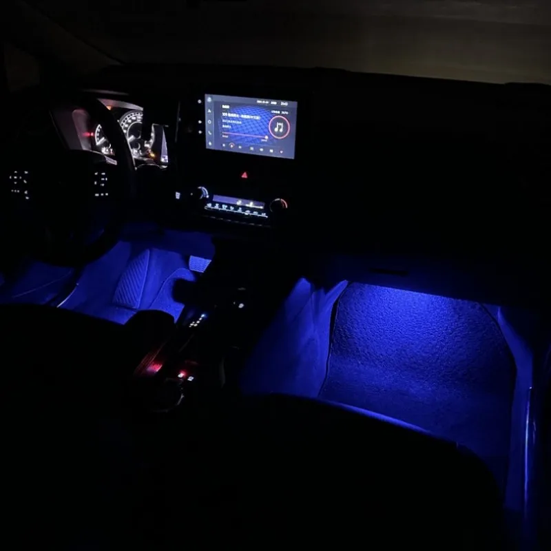 

For Volkswagen VW Tiguan MK1 5N 2007 2008 2009 2010 2011 2012 2013 2014 2015 2016 Car Ultra-bright LED Footwell Lamp Accessories