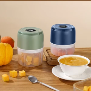 مفرمة ثوم USB كهربائية صغيرة ، مفرمة لحم ، أداة مطبخ متينة ومتينة لسحق الثوم والزنجبيل والخضروات أعلى 6 مبيعات دراكولا للثوم - رقم 4