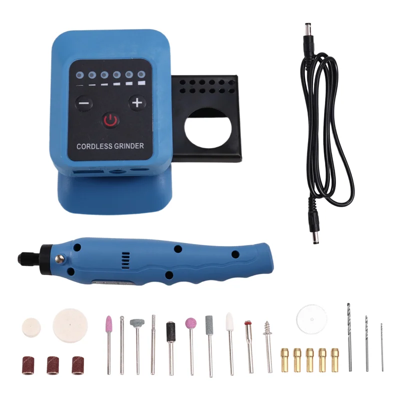 

A84X-Soldering Iron Station For Cordless Grinder 18-21V For Battery Interface Small Electric Drill
