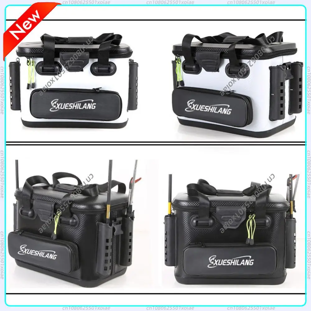 

EVA Fishing Lures Hook Box Multifunctional Fishing Hook Stop Beads Box Portable Sticker Design with Handheld Outdoor Accessories