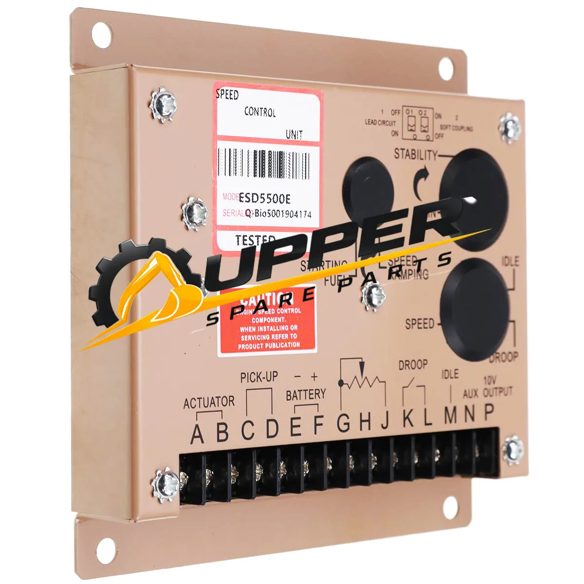 12-24V Electronic Engine Speed Controller Governor ESD5500E For Generator Genset