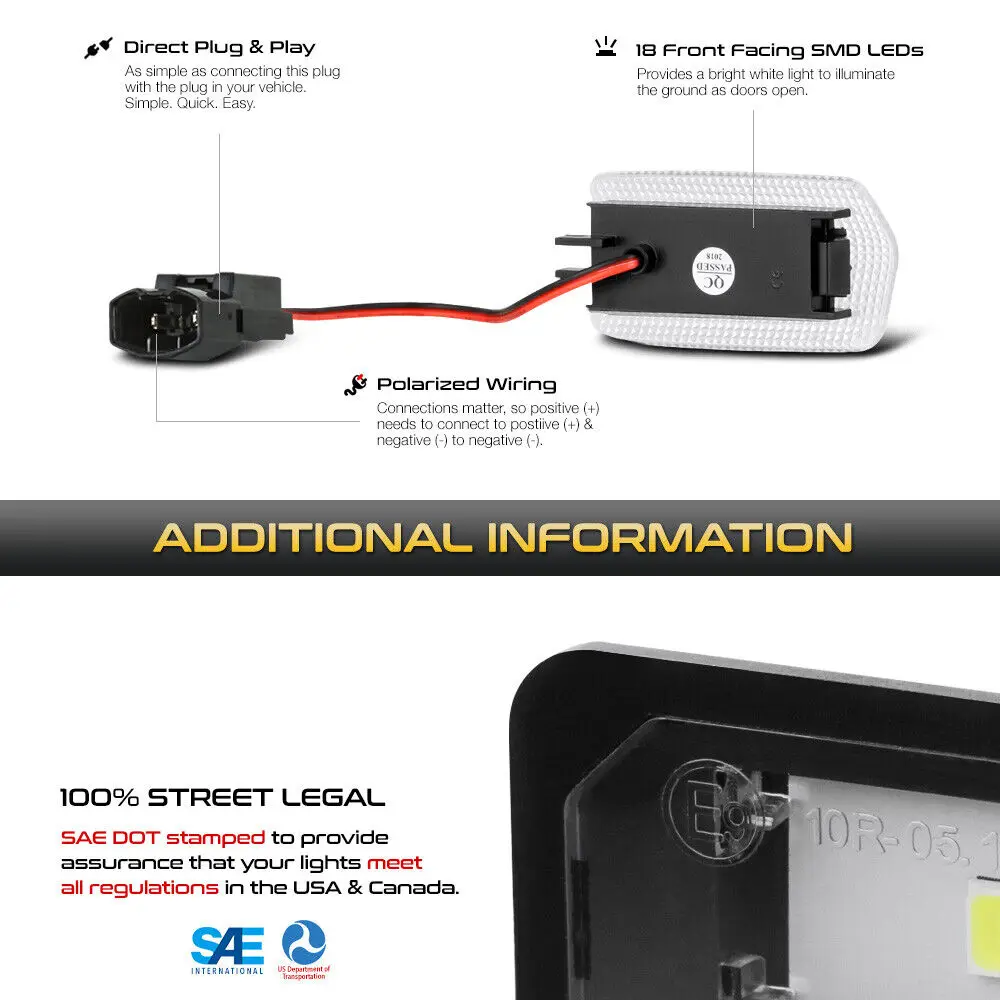 レクサスIS ES LS RX GX LX GS、トヨタカムリ、ハイランダー、ランドクルーザー、アバロン、プリウス用CANバスLEDフットウェルアンダードアライト