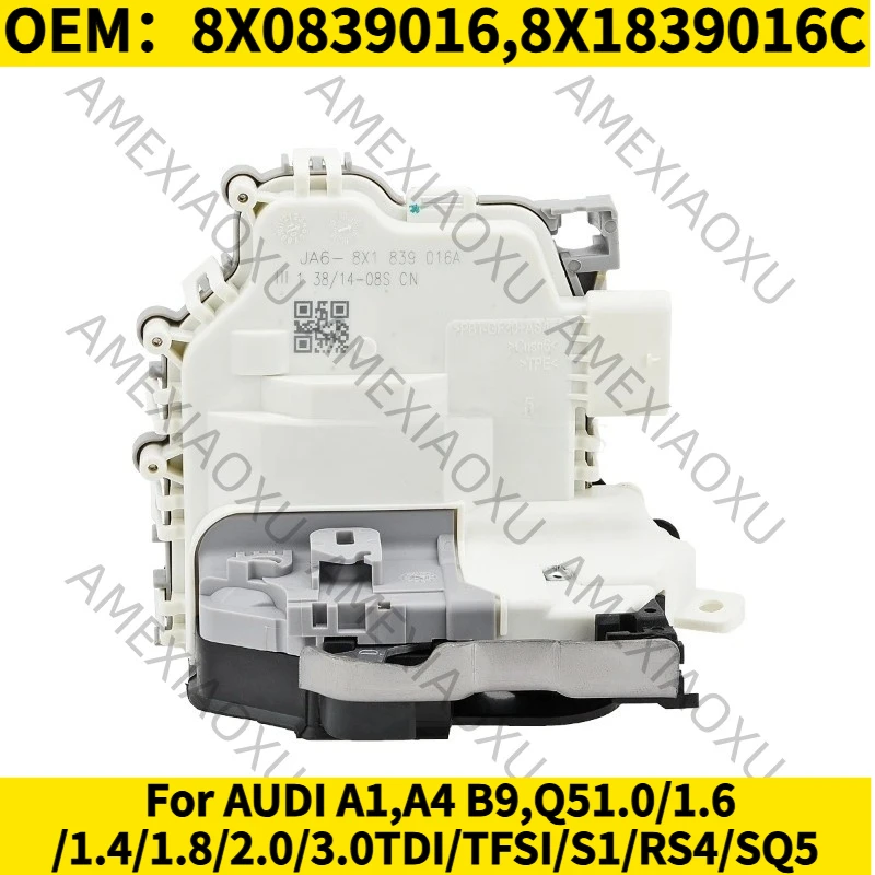 

1 шт. OEM: 8X0839016, 8X1839016C для AUDI A1, A4 B9, Q5 1.0/1.6/1.4/1.8/2.0/3.0TDI/TFSI/S1/RS4/SQ5, привод замка задней правой двери
