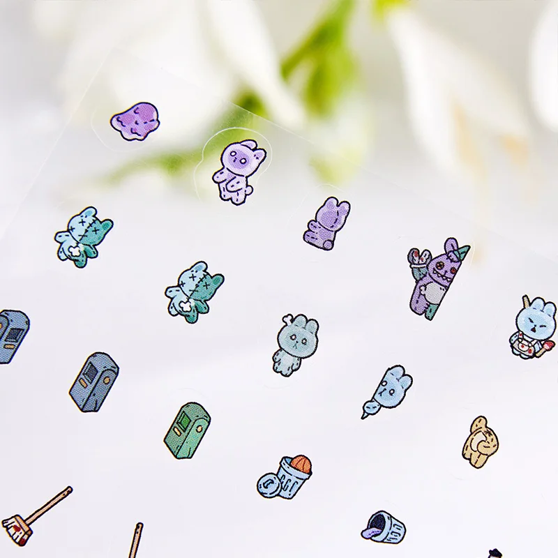 ملصقات مشهد كرتونية ثلاثية الأبعاد، ملصق منظر طبيعي DIY لمقصورة الجيب، التراص واللصق، هدية المهرجانات للطفل والطلاب